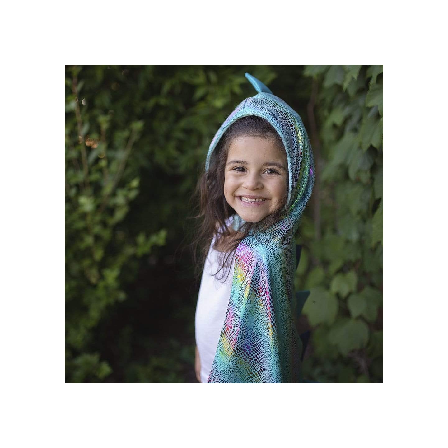 Capa Dragón Rainbow Reversible