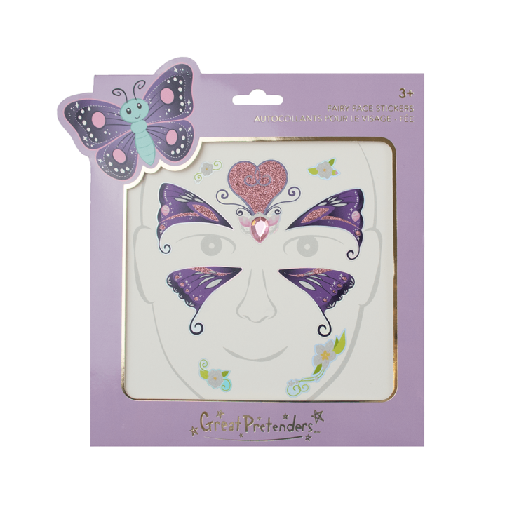 Pegatinas Faciales Mariposa/Hada