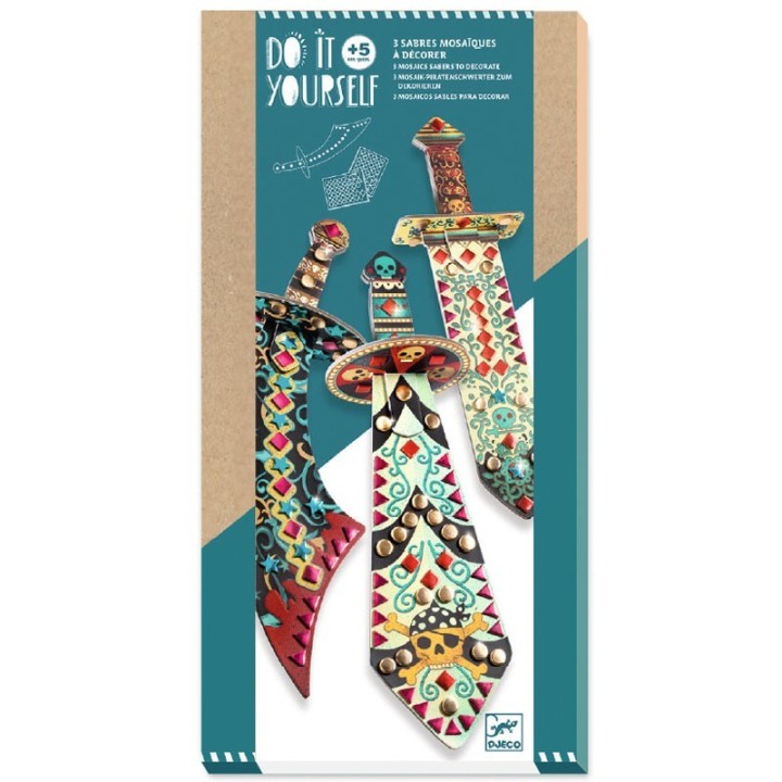 DIY Espadas Pirata para decorar