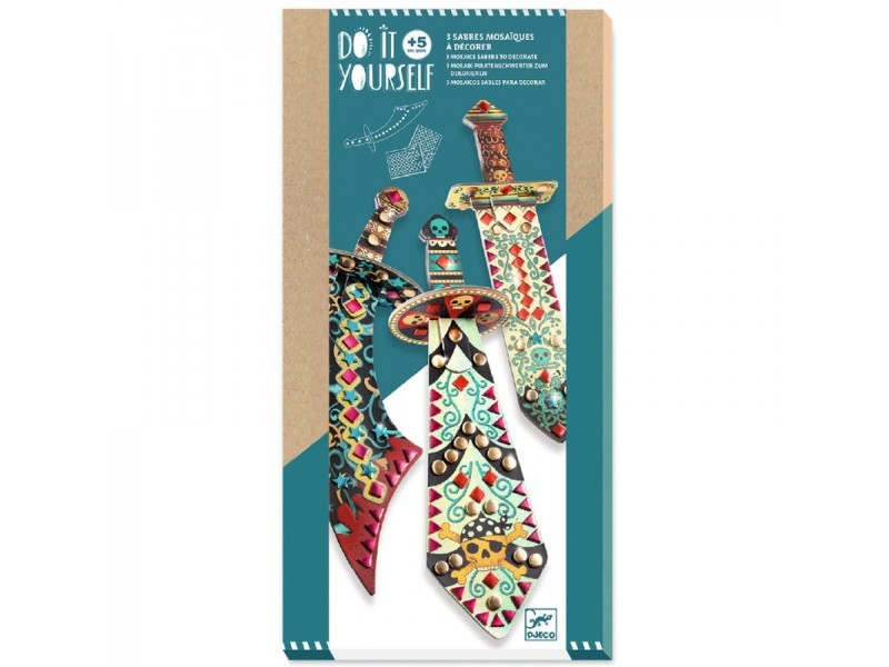 DIY Espadas Pirata para decorar