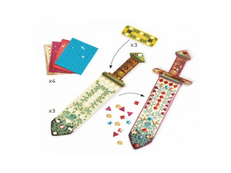 DIY Espadas Pirata para decorar