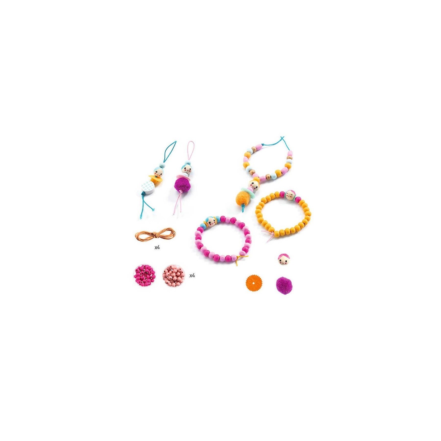 Perlas y Cuentas Crea tus Propias Pulseras