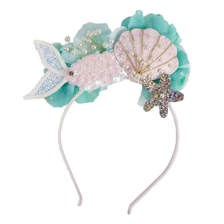 Set Sirena Tutu + Diadema 4-6 Años