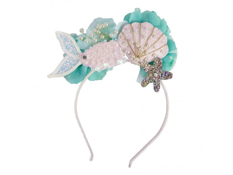Set Sirena Tutu + Diadema 4-6 Años