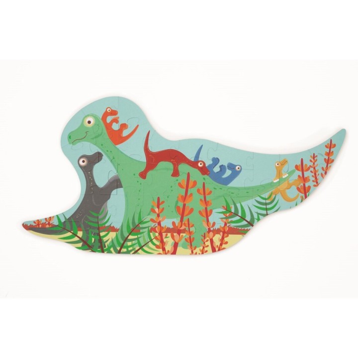 Puzle Contorno Dinos 30 Piezas