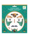Pegatinas para la cara Caballero