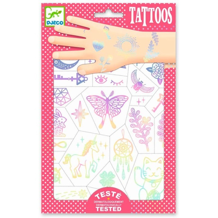 Tatuajes Metalizados Amuletos de la Suerte