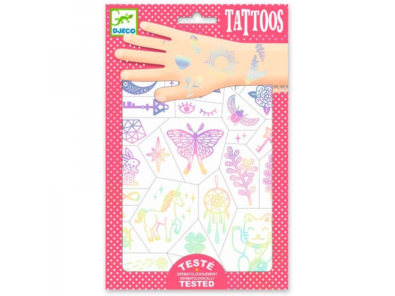 Tatuajes Metalizados Amuletos de la Suerte