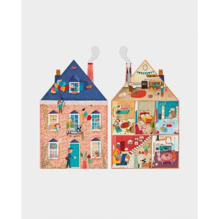Puzle Reversible Welcome Home 36 Piezas