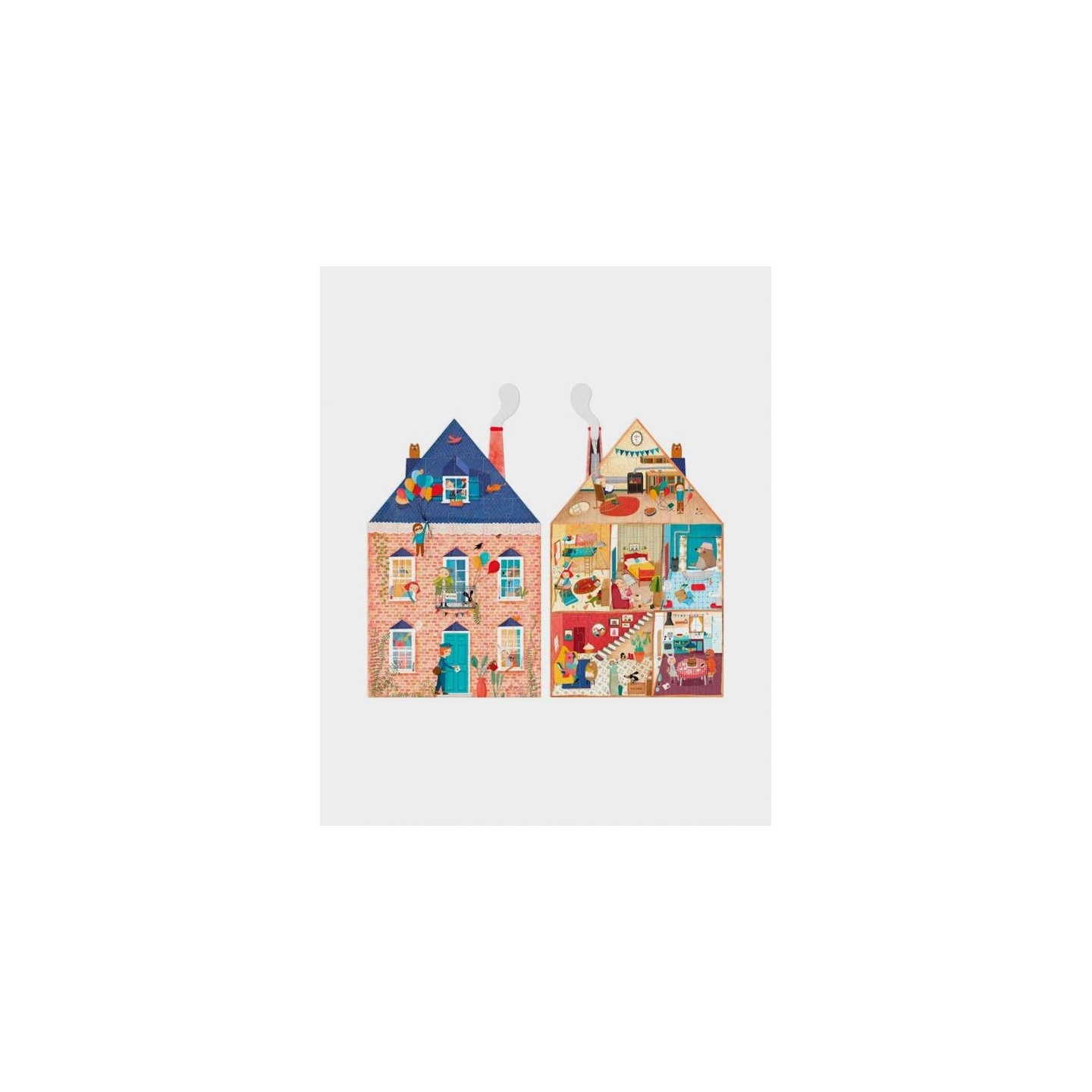 Puzle Reversible Welcome Home 36 Piezas