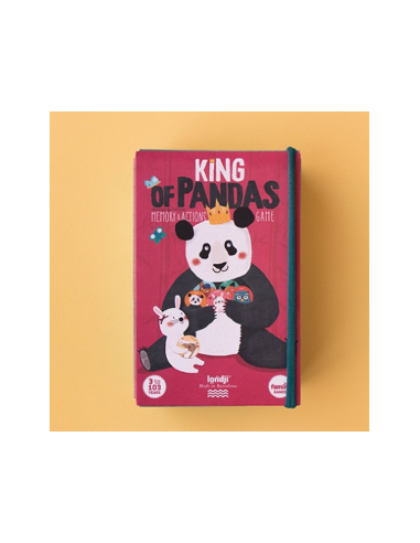 Memo Action King of Pandas