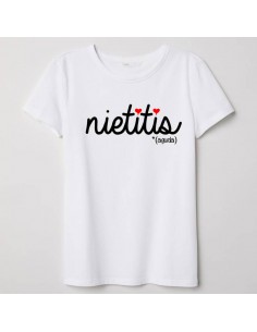Camiseta Adulto Nietitis