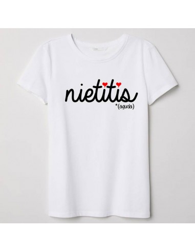 Camiseta Adulto Nietitis