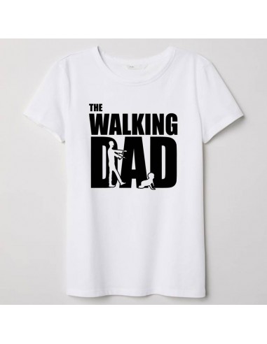 Camiseta Adulto "Walking Dad" Blanca