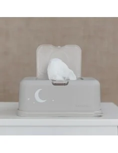 Porta Toallitas Húmedas Funkybox Beige Luna 2