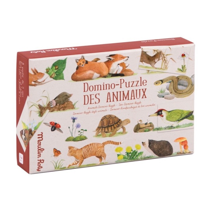Puzle Domino de Animales