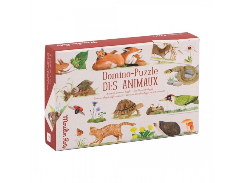 Puzle Domino de Animales