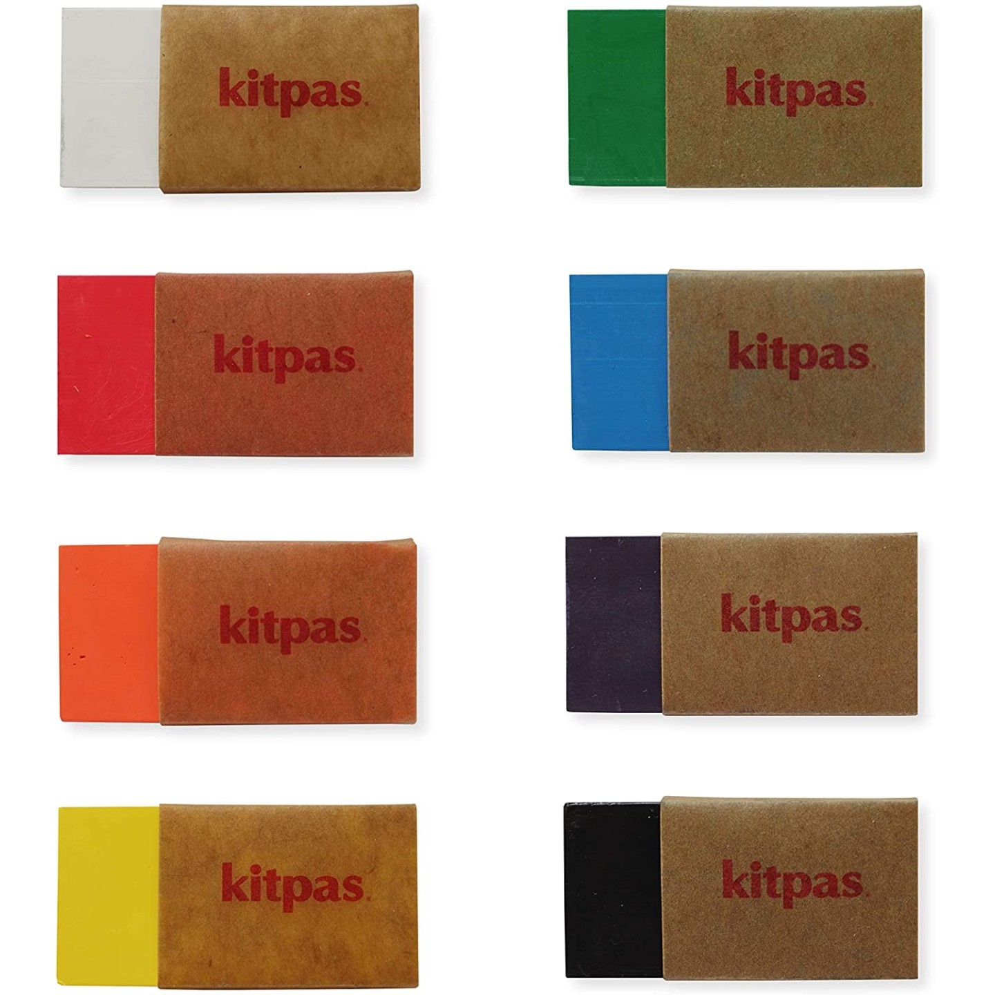 Caja 8 bloques de ceras Japonesas Kitpas
