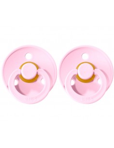 Chupetes BIBS Colour Pack 2 Baby Pink/Baby Pink