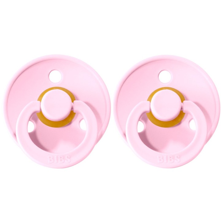 Chupetes BIBS Colour Pack 2 Baby Pink/Baby Pink