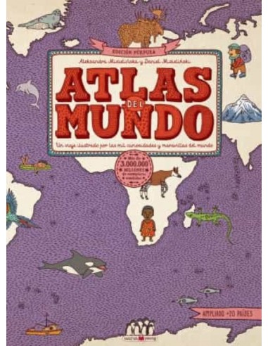 Atlas del Mundo Edicion Purpura