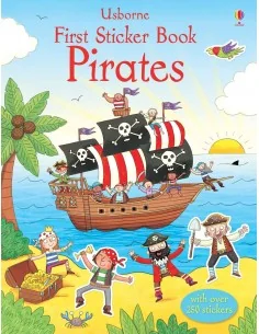 First Stickers Book Pirates