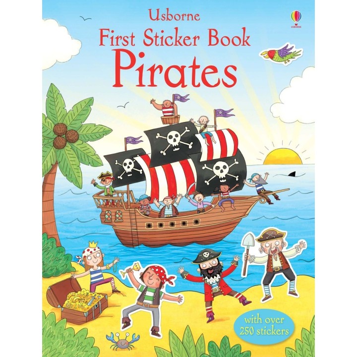 First Stickers Book Pirates