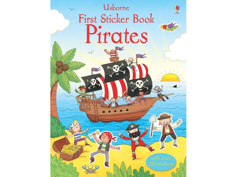 First Stickers Book Pirates