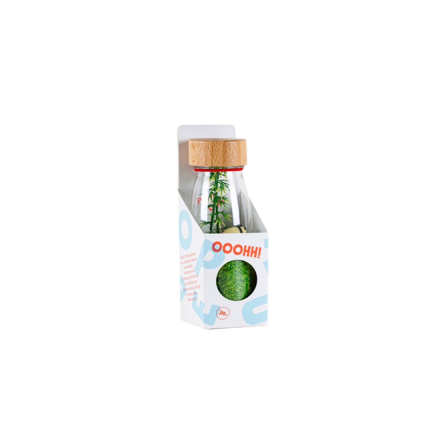 Botella Sensorial Sonido Panda