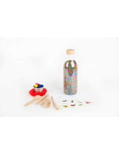 Botella Sensorial Touch Rice WOW!