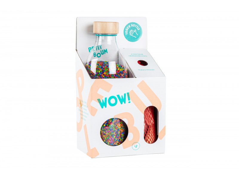 Botella Sensorial Touch Rice WOW!