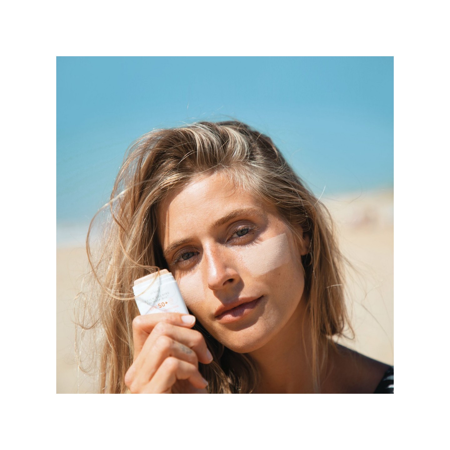 EQ Protector Solar Facial en Stick SPF50+ Blanco