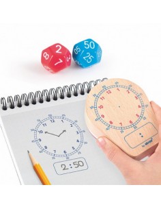 Maxi-sello ¿Qué hora es? 2