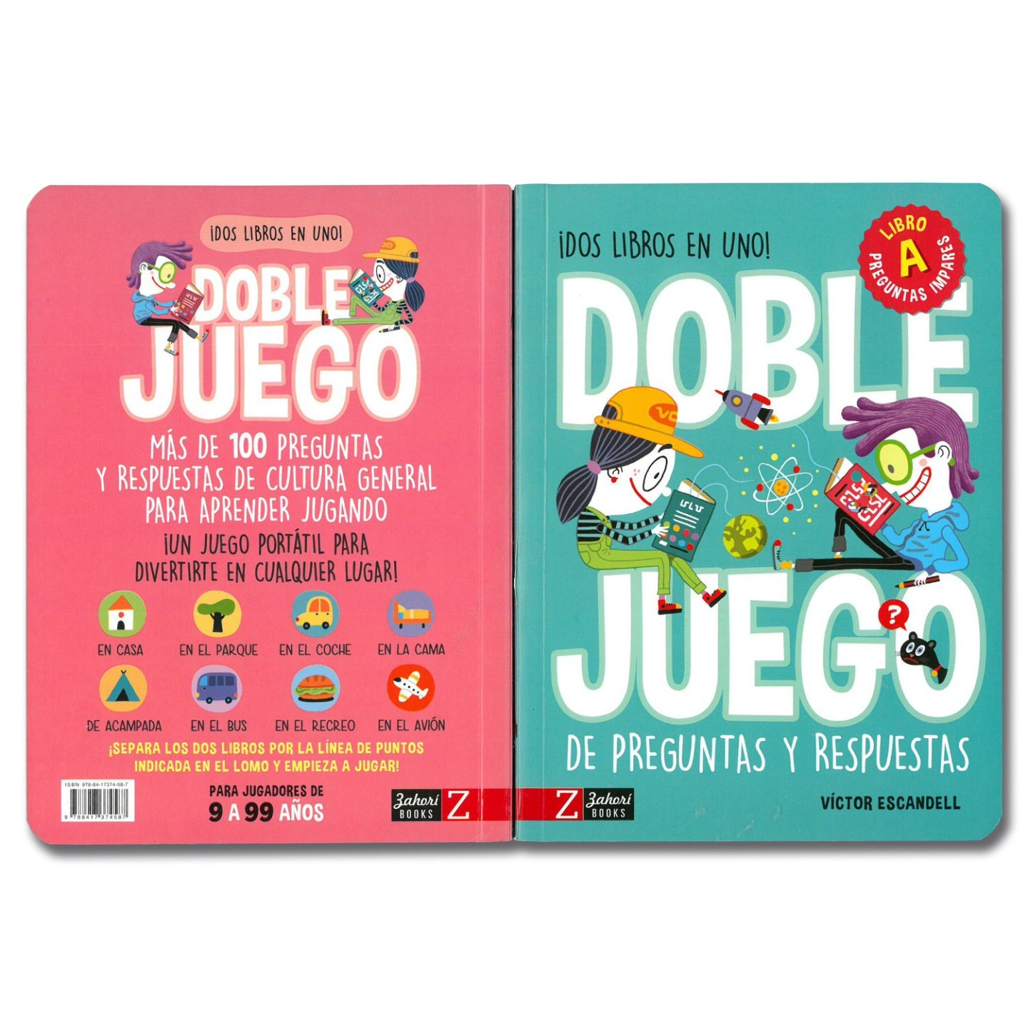 Doble juego de preguntas y respuestas