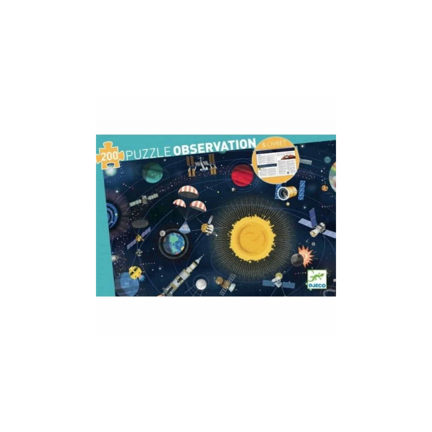 Puzle Observación Espacio 200 Piezas