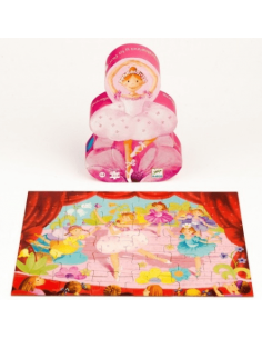 Puzle Silueta La Bailarina 36 Piezas 2