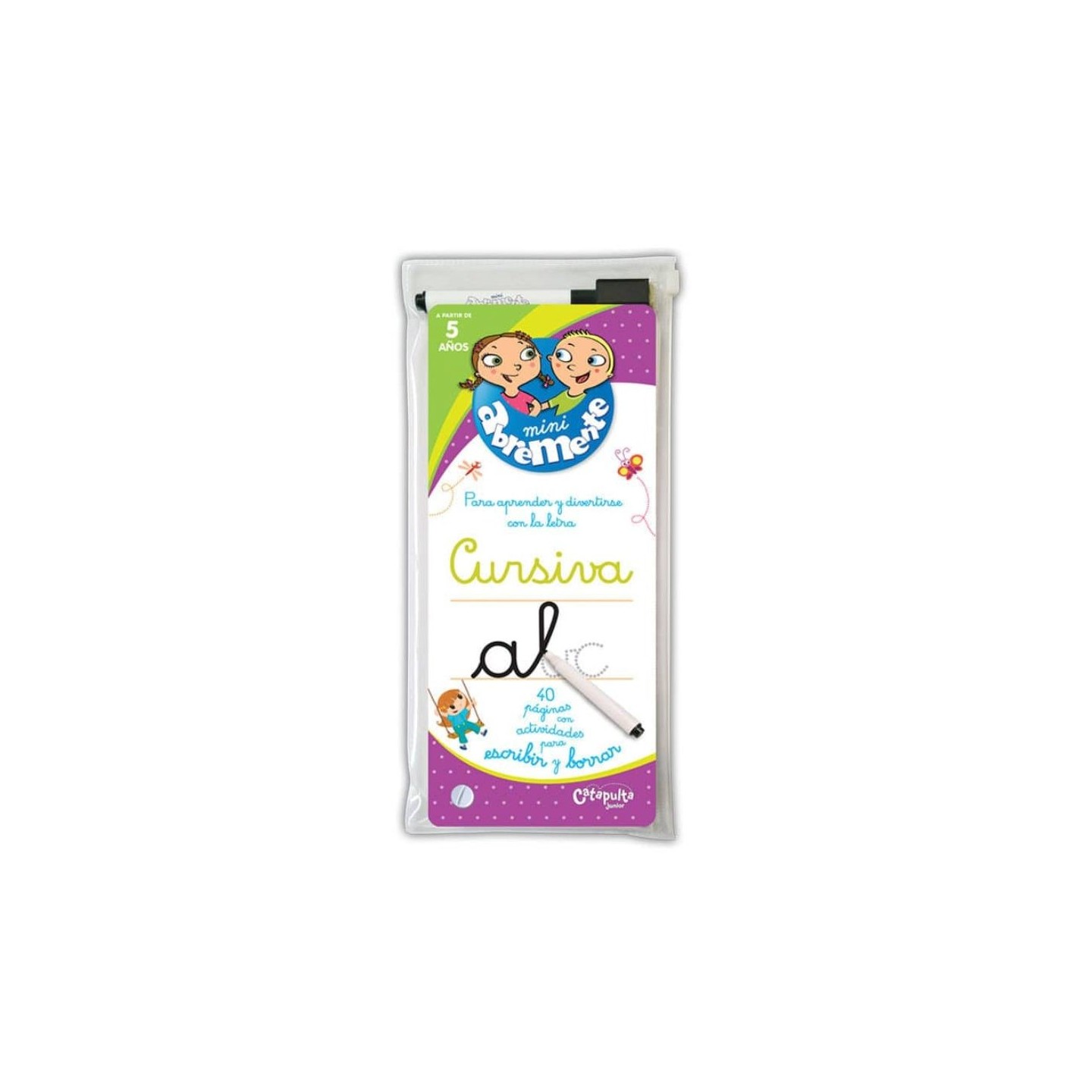 Abremente para escribir y borrar - Cursiva