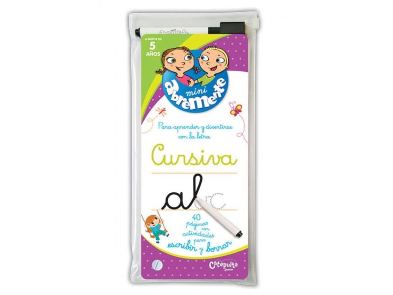 Abremente para escribir y borrar - Cursiva