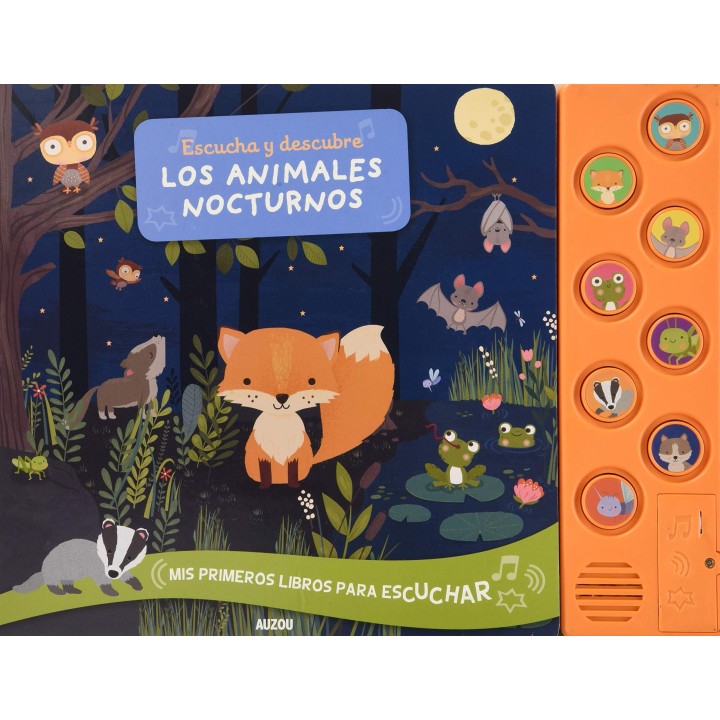 Escucha y descubre los Animales Nocturnos