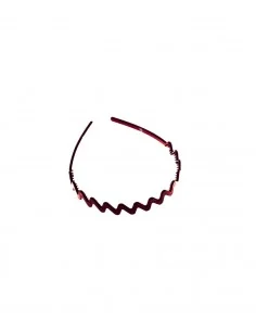 2 Diademas ZigZag Granate