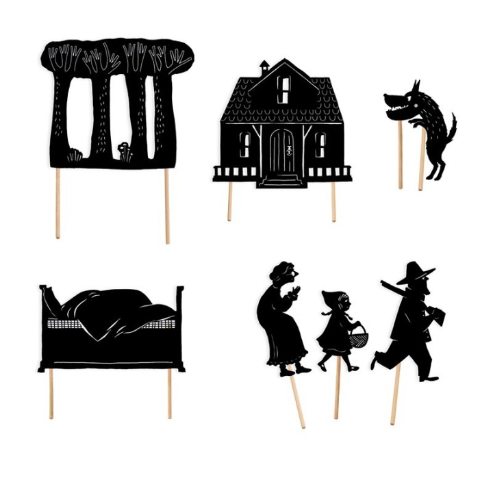 Juego de Sombras Caperucita Roja