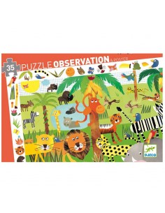 Puzle de Observación La Jungla 35p
