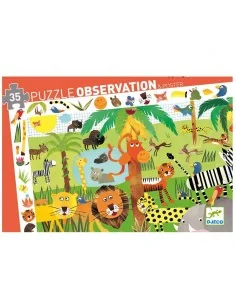 Puzle de Observación La Jungla 35p