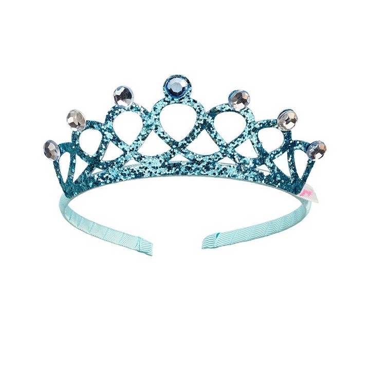 Diadema Corona Emy Azul