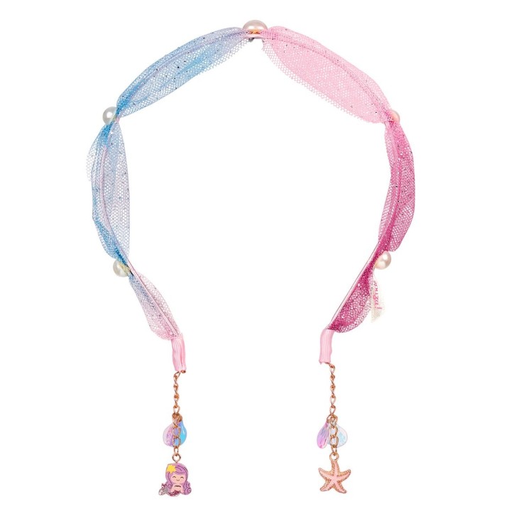 Diadema Adrielle Sirenita Fucsia