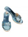 Sandalias con Tacon Reina del Hielo