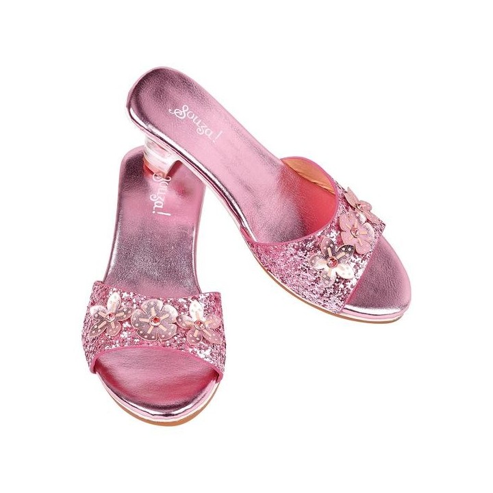 Sandalias con Tacon Rosa Marie Claire