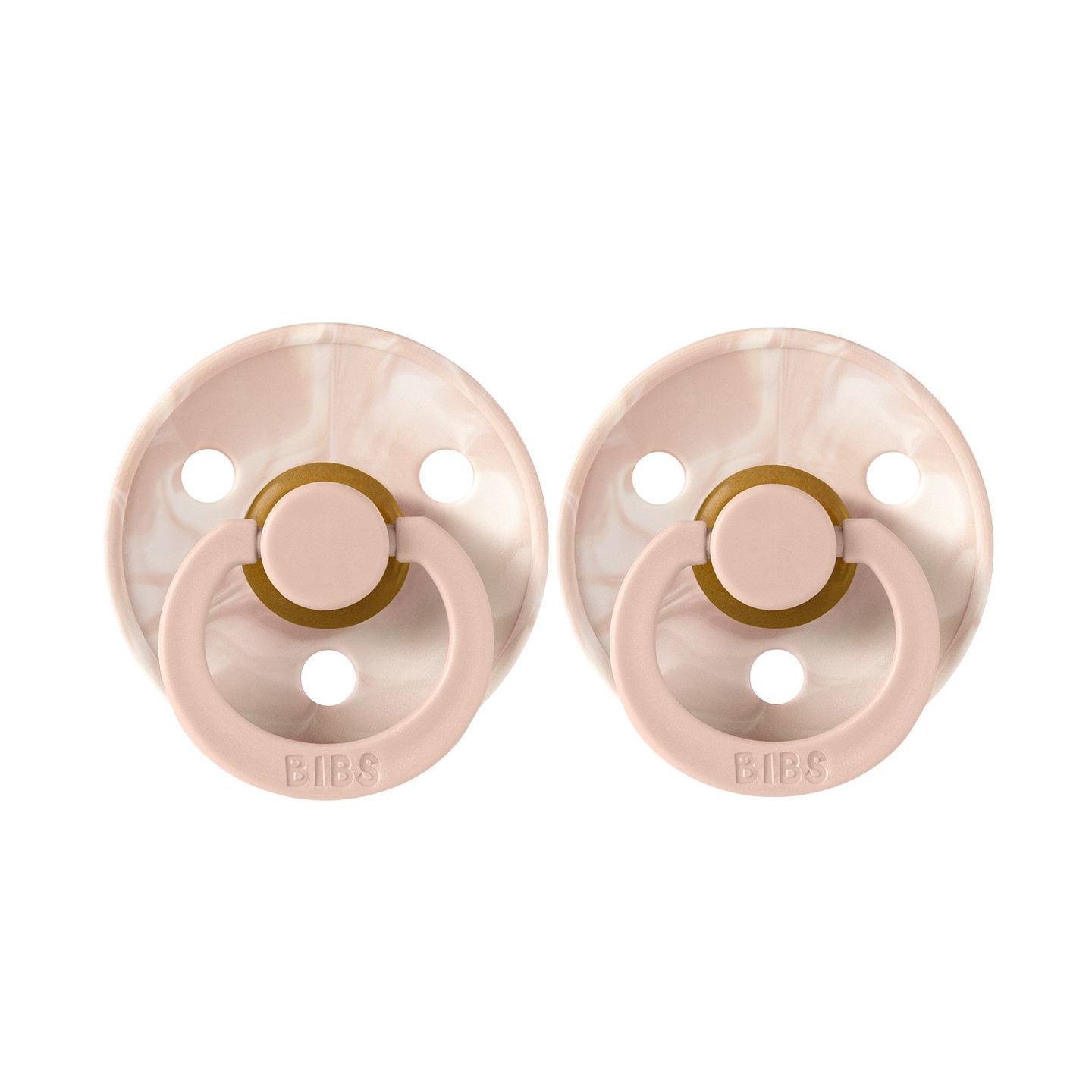 Chupetes BIBS Colour Pack 2 Tie Dye Blush Ivory