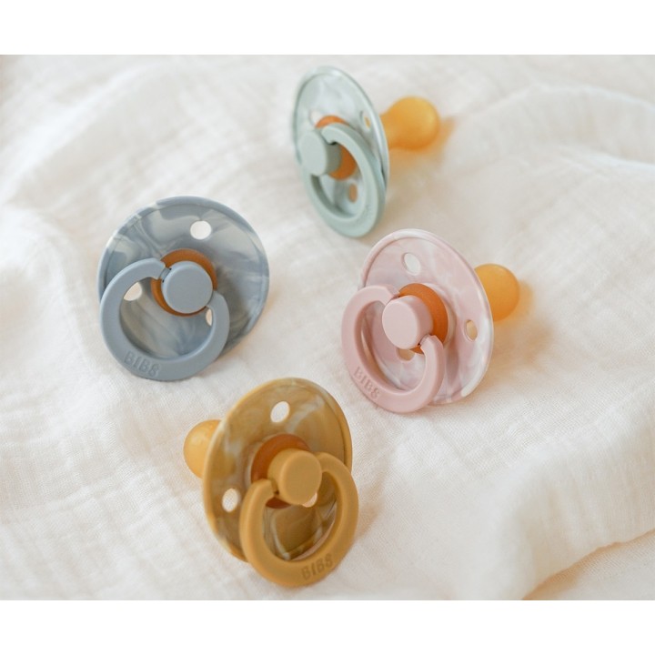 Chupetes BIBS Colour Pack 2 Tie Dye Blush Ivory