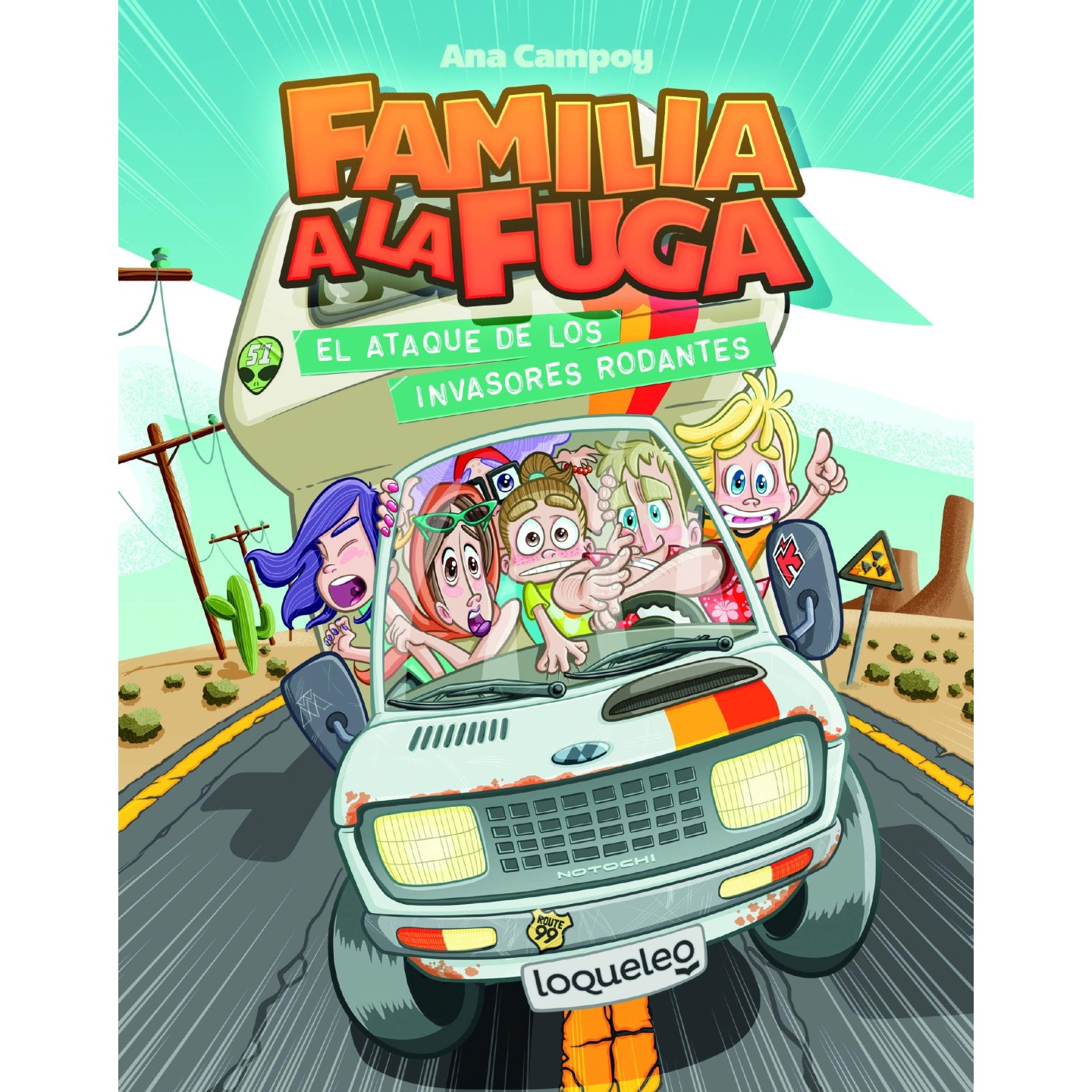 Familia a la fuga 4. Ataque de los invasores